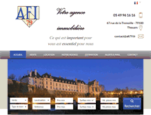 Tablet Screenshot of afi79.fr